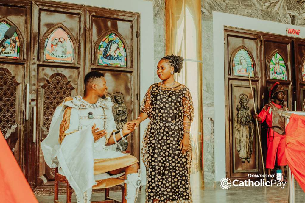 Pontius Pilate During the Passion Play