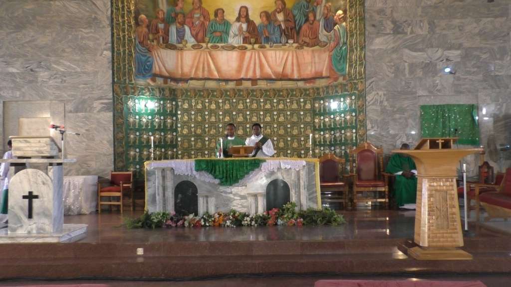 CKC Altar During Mass