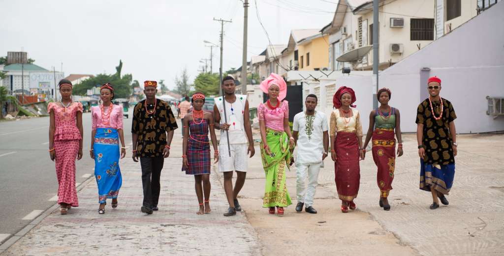 Different Tribe Associations Posing